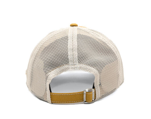 Kšiltovka New Era - MLB Cotton Canvas Trucker 9TWENTY - LA Dodgers - Dusted Ochre