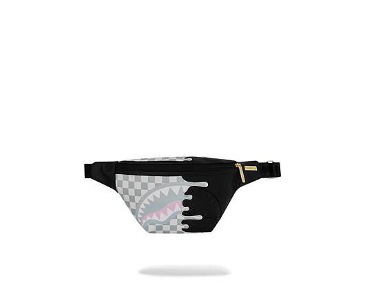 Ledvinka Sprayground - Cream Check Side Drip Savvy Crossbody