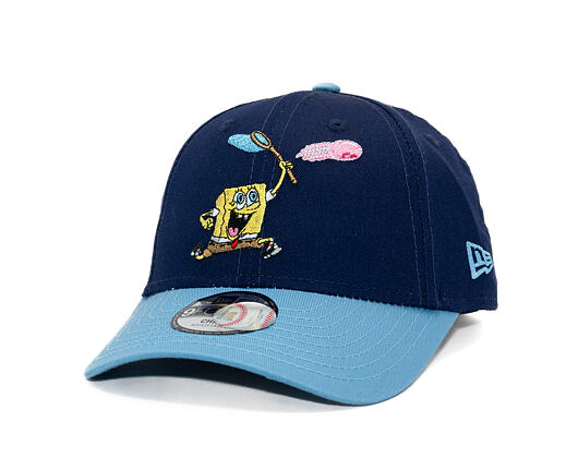 Dětská Kšiltovka New Era - Spongebob 9FORTY - Spongebob - Ocean Blue / Blue