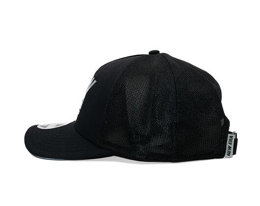 Kšiltovka New Era - Branded Reflective 9FORTY M-CROWN A-Frame Trucker - Black