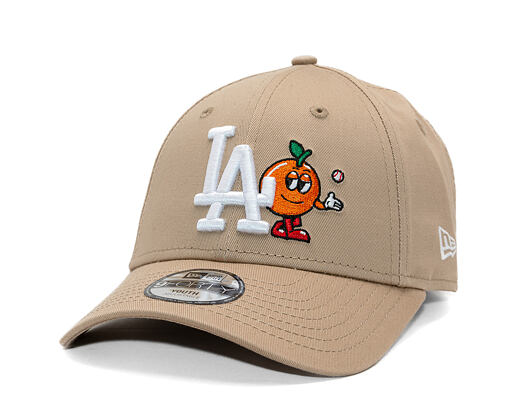 Dětská Kšiltovka New Era - MLB Icon 9FORTY - LA Dodgers - Camel / White