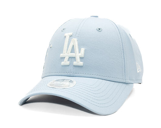 Dámská Kšiltovka New Era - MLB Floral Icon 9FORTY - LA Dodgers - Sky Blue / Cream