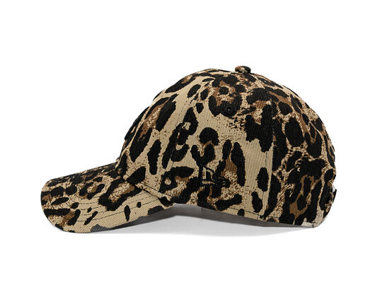 Dámská Kšiltovka New Era - MLB Summer Leopard 9TWENTY - NY Yankees - Brown / Camel