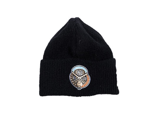 Kulich New Era - MLB WS Retro Beanie - NY Yankees - Black / White
