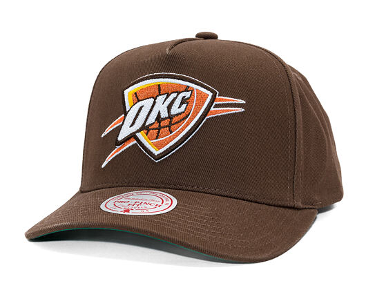 Kšiltovka Mitchell & Ness - NBA - Chestnut Peak - Oklahoma City Thunder - Brown