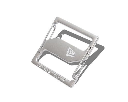 Karabina New Era - Branded Cap to Bag/Belt Clip - Silver