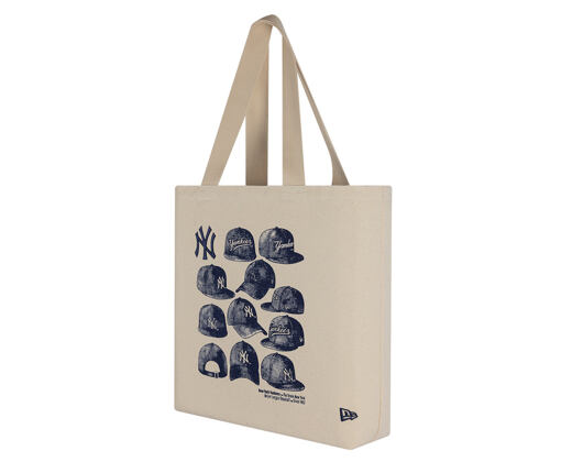 Taška New Era - MLB Graphic Heavy Tote Bag - NY Yankees - Ivory