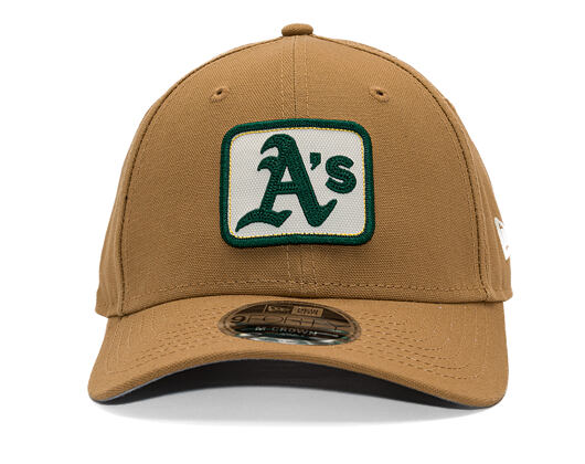Kšiltovka New Era - MLB Team Choice 9FORTY M-CROWN - Oakland Athletics - Bronze