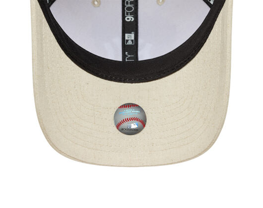 Kšiltovka New Era - MLB Linen 9FORTY M-CROWN - NY Yankees - Stone