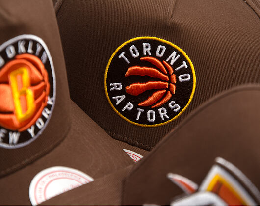 Kšiltovka Mitchell & Ness - NBA - Chestnut Peak - Toronto Raptors - Brown
