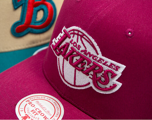 Kšiltovka Mitchell & Ness - NBA - Purple Blaze - Los Angeles Lakers - Purple