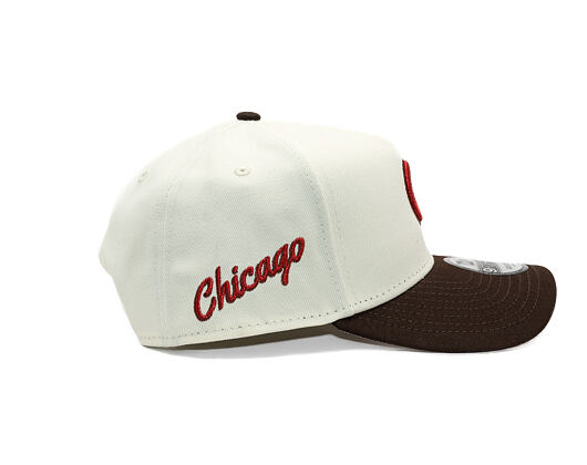 Kšiltovka New Era - MLB City Script - Chicago Cubs - MLB - Chrome White