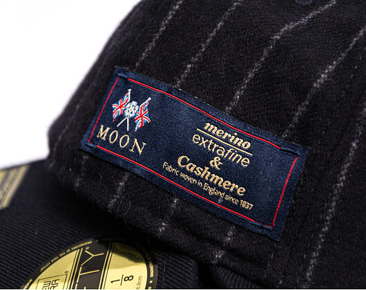 Kšiltovka New Era - MLB Moon Cooperstown 59FIFTY - NY Yankees - White And Navy Pinstripe