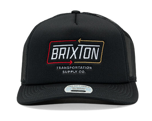 Kšiltovka Brixton - Caldwell Np Hp Trucker Hat - Black/Black