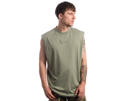 Triko Karl Kani - Small Signature Essential Sleeveless Tee - Green