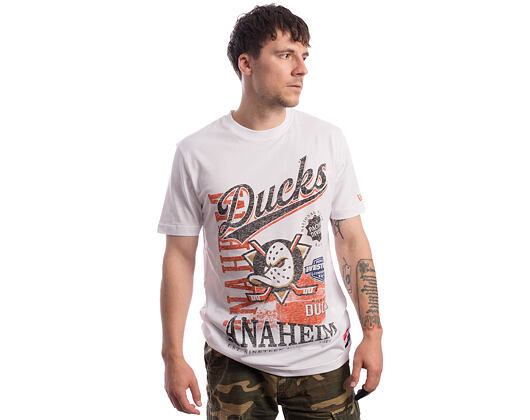 Triko New Era - NHL US Edit - Anaheim Ducks - White