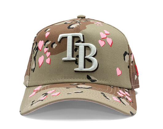 Kšiltovka New Era - MLB Camo Hearts - Tampa Bay Rays - MLB - Desert Camo