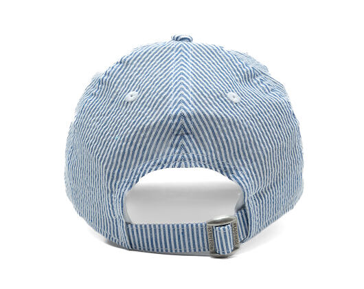 Dětská Kšiltovka New Era - MLB Seersucker 9TWENTY - NY Yankees - Pastel Blue