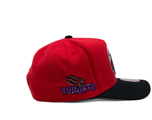 Kšiltovka Mitchell & Ness - In The City Hwc - NBA - Toronto Raptors - Red