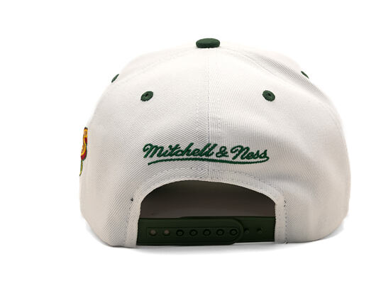 Kšiltovka Mitchell & Ness - Post Season Hwc - NBA - Seattle Supersonics - White