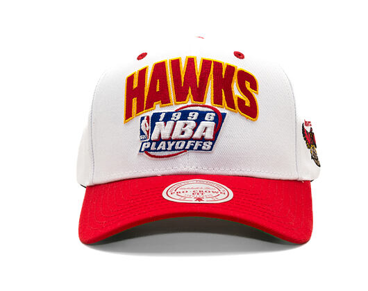 Kšiltovka Mitchell & Ness - Post Season Hwc - NBA - Atlanta Hawks - White