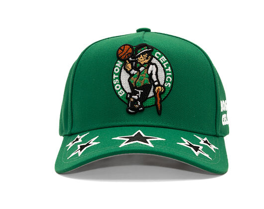 Kšiltovka Mitchell & Ness - Shining Stars - NBA - Boston Celtics - Green