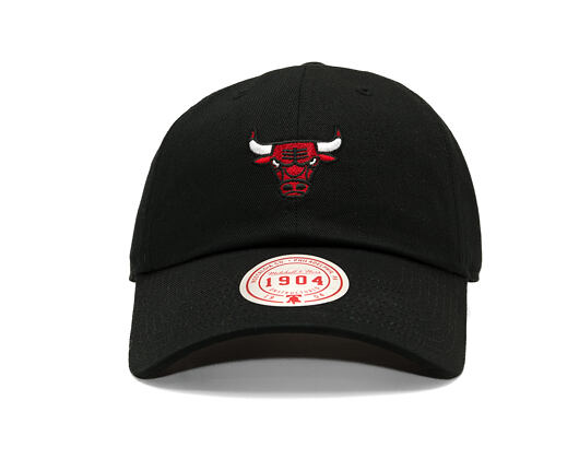 Kšiltovka Mitchell & Ness - Insignia Strapback - NBA - Chicago Bulls - BLACK