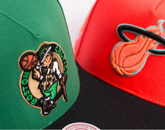 Kšiltovka Mitchell & Ness - In The City - NBA - Boston Celtics - Green