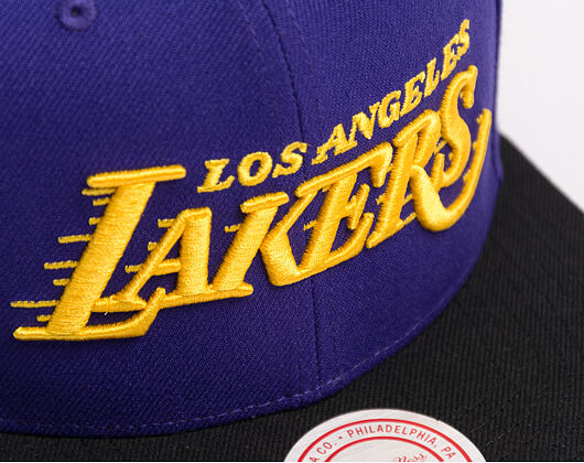 Kšiltovka Mitchell & Ness - Legendary Away - NBA - Los Angeles Lakers - Purple