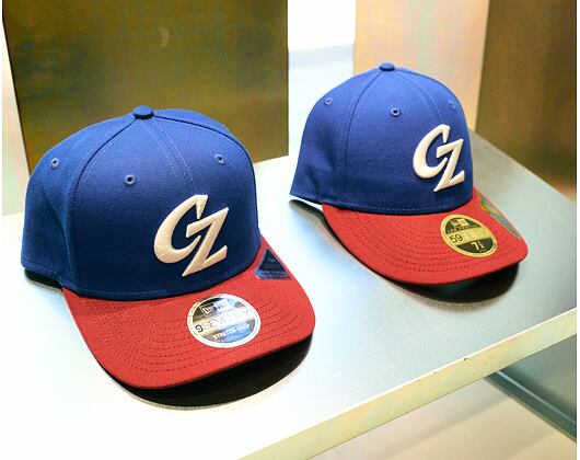 Kšiltovka New Era - Team Core Low Profile 59FIFTY - Baseball Czechia - Blue