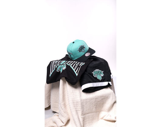 Kšiltovka Mitchell & Ness - In The City - NBA - New York Knicks - Teal