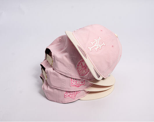 Kšiltovka New Era - MLB Washed Tie Dye 9FIFTY Retro Crown - NY Mets - Pink