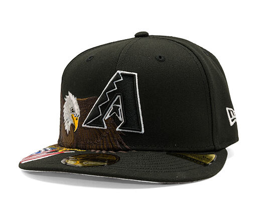 Kšiltovka New Era - MLB "American Eagle" 59FIFTY - Arizona Diamondbacks - Black