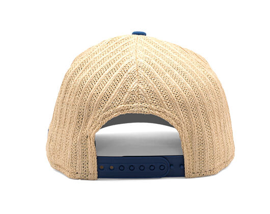 Kšiltovka New Era - MLB "Summer Twine Grained" 9FIFTY - NY Mets - Team Color / Open Market Tan
