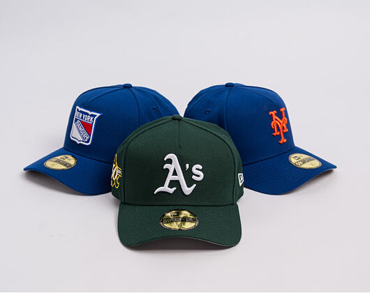 Kšiltovka New Era - MLB "Anniversary Patch" 59FORTY A-Frame - Oakland Athletics - Team Color