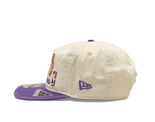Kšiltovka New Era - NBA "Hardwood Classic Champions" 19TWENTY - LA Lakers - Chrome White / Team Colo