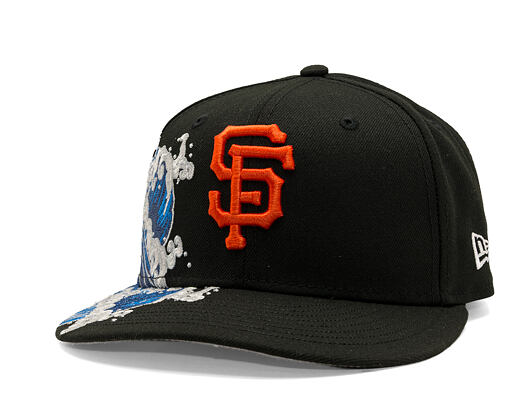 Kšiltovka New Era - MLB "Tidal Wave" 59FIFTY - San Francisco Giants - Black