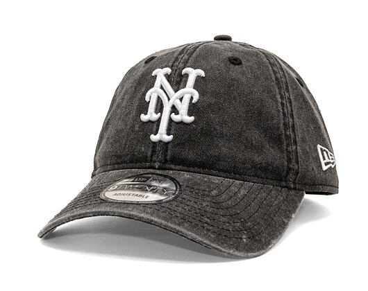 Kšiltovka New Era - MLB "Seasonal Overwash" 9TWENTY - NY Mets - Black