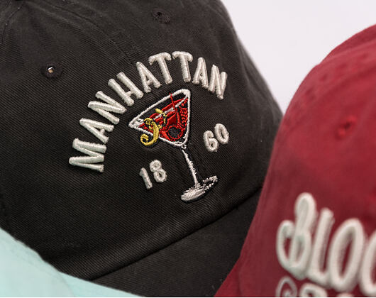 Kšiltovka American Needle - Archive Cocktail - Manhattan Emblem - Black