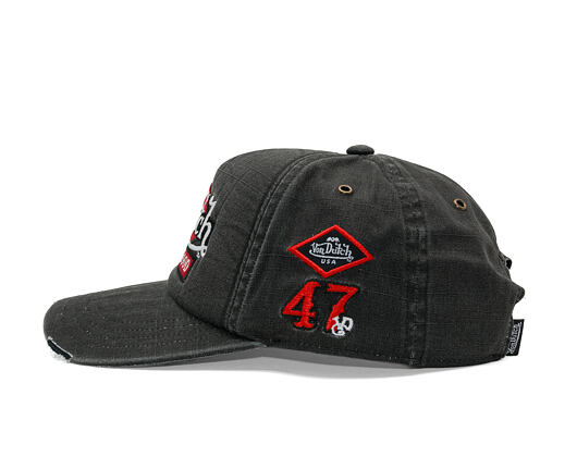 Kšiltovka Von Dutch - Baseball Cap - Brotherhood Patch - Black