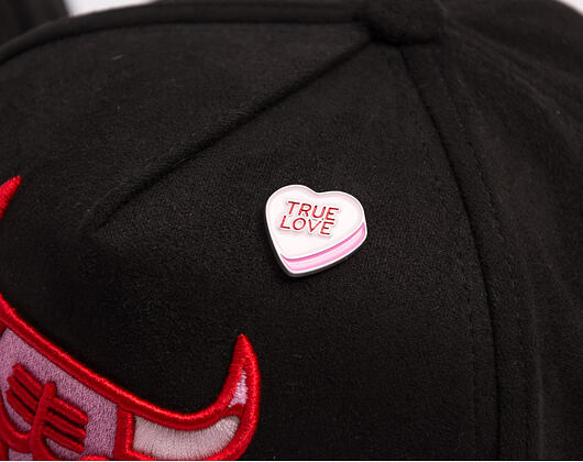 Kšiltovka Mitchell & Ness - All Heart - NBA - Chicago Bulls - Black