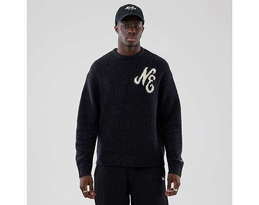 Svetr New Era - Branded Seasonal Knit Sweater - Navy