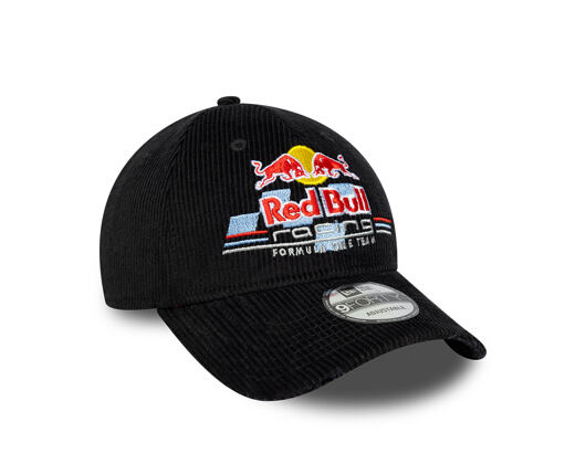 Kšiltovka New Era - F1 Distressed Cord 9FORTY - RED BULL F1 - Black