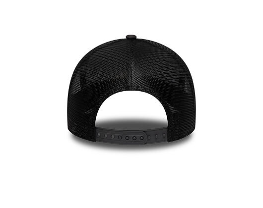Kšiltovka New Era - Faux Suede 9FORTY A-Frame Trucker - ASTON VILLA FC - Graphite