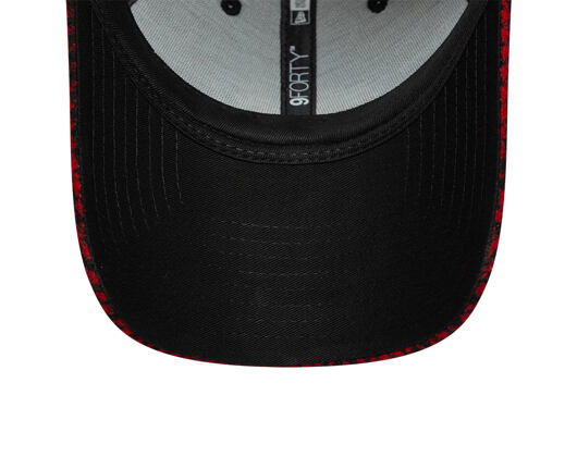 Kšiltovka New Era - Houndstooth 9FORTY - AC MILAN - Black