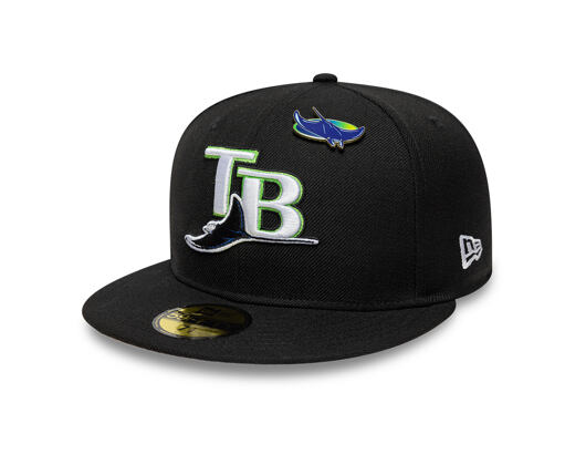 Kšiltovka New Era - MLB IMAGE DROP 59FIFTY - Tampa Bay Rays - Black