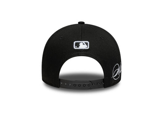 Kšiltovka New Era - MLB Side Script 9FORTY M-CROWN - Chicago White Sox - Black