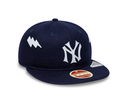 Kšiltovka New Era - MLB IMAGE DROP Heritage 9FIFTY Retro Crown - NY Yankees - Navy / Cream