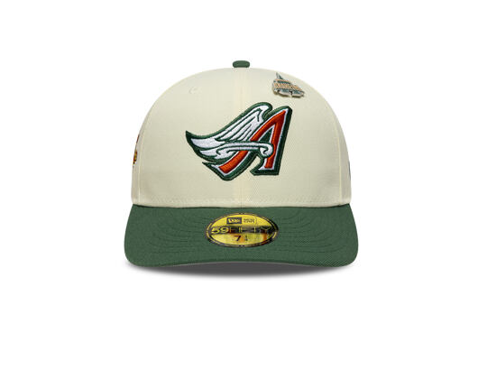 Kšiltovka New Era - MLB Cooperstown Pin 59FIFTY - Anaheim Angels - Cilantro Green / Cream