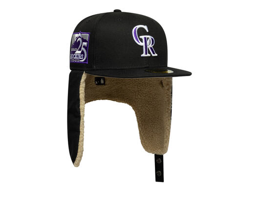 Kšiltovka New Era - MLB World Series Cooperstown Dog-Ear 59FIFTY - Colorado Rockies - Black